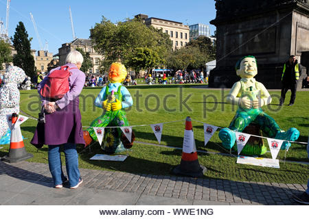 Oor Wullie Big Farewell weekend at St Andrew Square, Edinburgh Scotland  13th - 15th September 2019