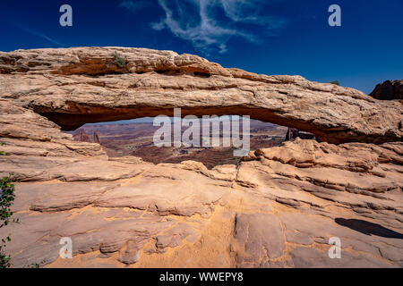 Mesa Arch, Colorado National Monument park, Colorado, USA Stock Photo