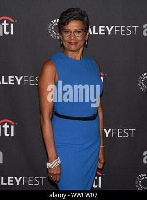 September 15, 2019, Beverly Hills, California, USA: Sonia Manzano of ''The Casagrandes'' The Paley Center For Media's 13th Annual PaleyFest Fall TV Previews - TBS. (Credit Image: © Billy Bennight/ZUMA Wire) Stock Photo