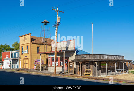 Oregon, Shaniko, town center Stock Photo