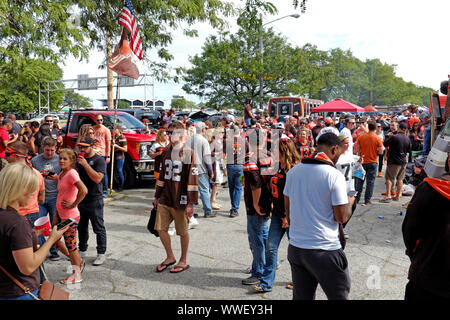 cleveland.com - Tailgating in Cleveland is just different. How AMAZING is  this aerial photo of the Muni Lot party in full swing on Sunday?! 