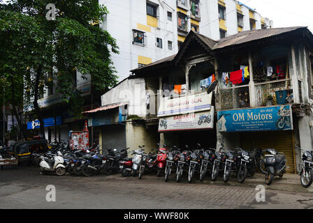 A beautiful old house in Pune, India. Stock Photo