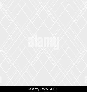 Vector hatch seamless pattern. Light grey monochrome background Stock Vector