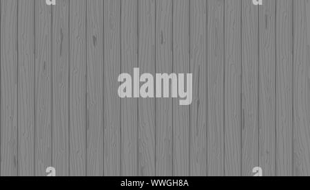 Gray wooden vertical planks. Vector textured background Stock Vector