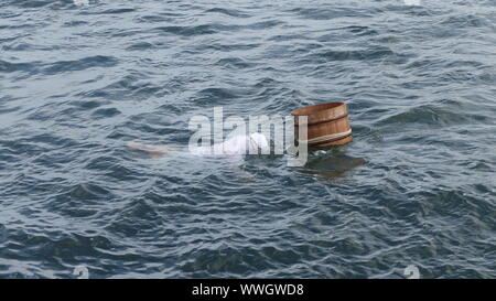 Ama pearl divers,Mikimoto,Japan Stock Photo