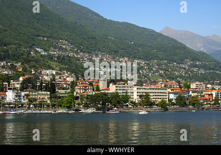 Locarno am Lago Maggiore, Tessin, Switzerland Stock Photo