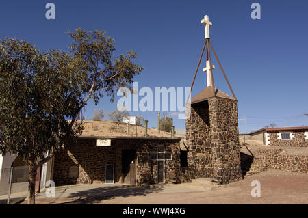 underground church in Coober Pedy, South Australia Stock Photo