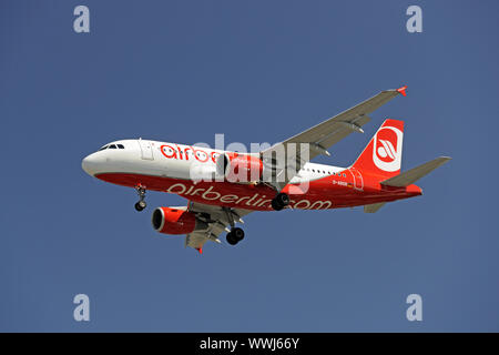 Boing 737 of the airline Air Berlin Stock Photo