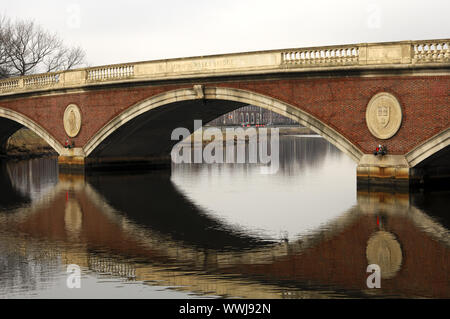 Bridge over at Charles River, Cambridge Stock Photo