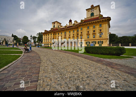 castle Esterhazy in Eisenstadt, Burgenland, Austria, Europe Stock Photo