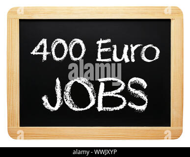 400 Euro Jobs Stock Photo