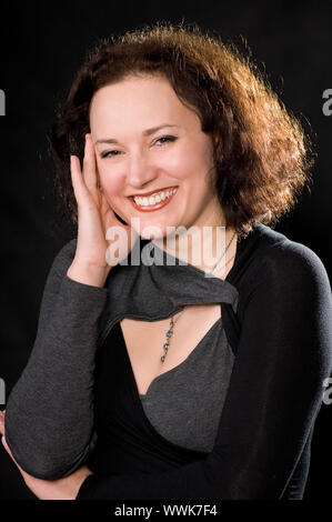 smiling woman Stock Photo