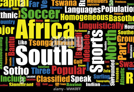 South Africa Football World Cup Host Event Stock Photo