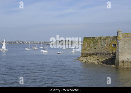 Citadel of Port-Louis near Lorient, Brittany Stock Photo