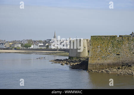 Citadel of Port-Louis near Lorient, Brittany Stock Photo