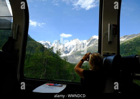 Sphinx Observatory, Jungfraujoch Stock Photo