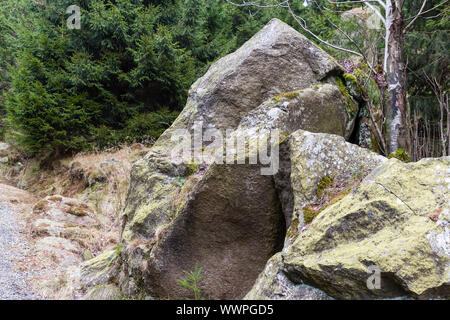 Harz Ilsetal National Park Stock Photo