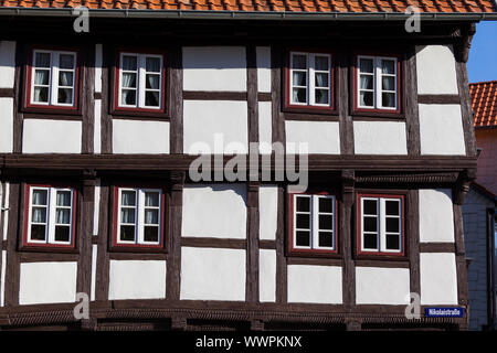 Osterwieck half-timbered house Stock Photo