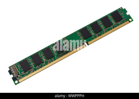 Electronic collection - computer random access memory (RAM) modules Stock Photo