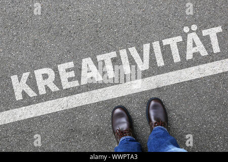 creativity creative thinking idea ideas success successful businessman business concept Stock Photo