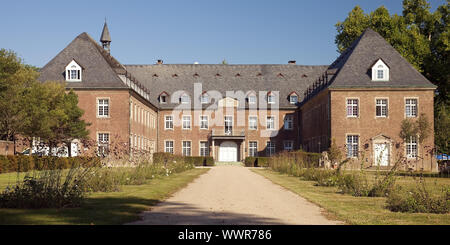 monastery Langwaden, Gevenbroich, Lower Rhine, North Rhine-Westphalia, Germany, Europe Stock Photo