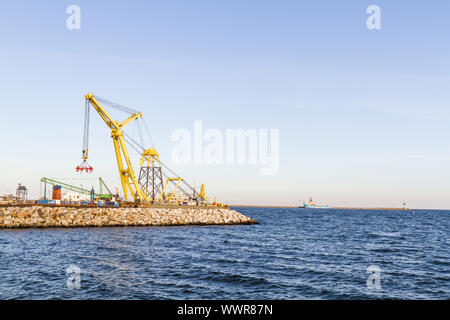Port of Mukran Baltic Sea Stock Photo