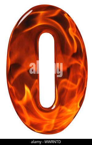 10, Ten, Numeral From Glass With An Abstract Pattern Of A Flaming Fire,  Isolated On White Background Stock Photo, Picture and Royalty Free Image.  Image 68492453.