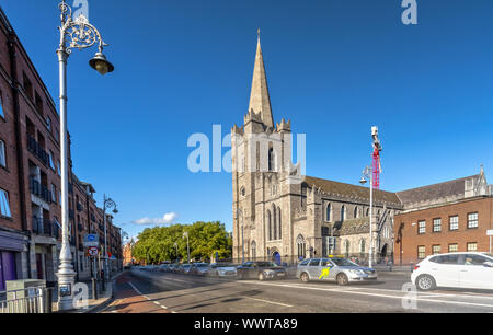 Impression of the St. Patricks Cathedral in Dublin, Ireland Stock Photo