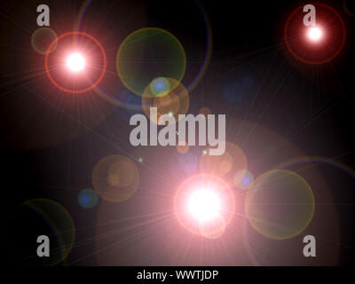 An artistic colored fantasy fractal background Stock Photo
