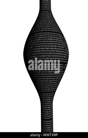 connection isolated problem 3d abstract concept Stock Photo