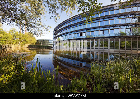 IWG Wiesenbusch innovation centre, Gladbeck, Ruhr Area, North Rhine-Westphalia, Germany, Europe Stock Photo