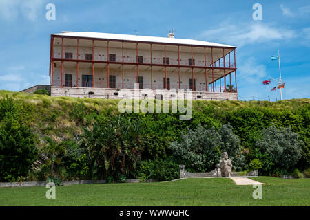 Comissioner's House ,The Royal Naval Dockyard, Bermuda Stock Photo