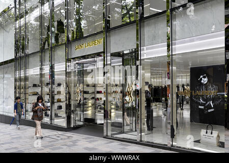 Saint Laurent store OmoteSando Hills Tokyo Japan Stock Photo