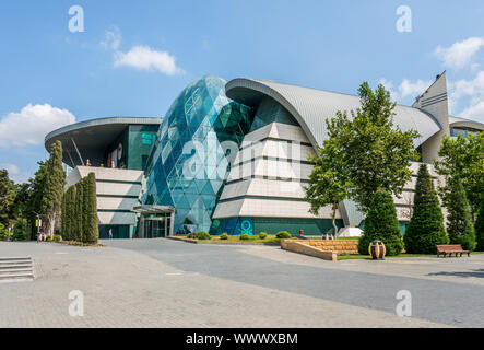 Baku - JULY 18, 2015: Park Boulevard shopping center on July 18 Stock Photo