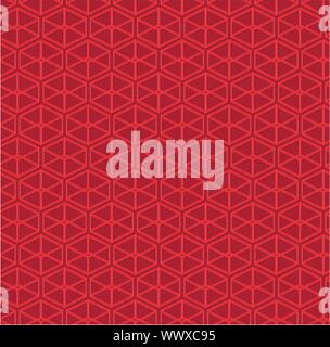 Parallelepipeds abstract vector pattern Stock Vector