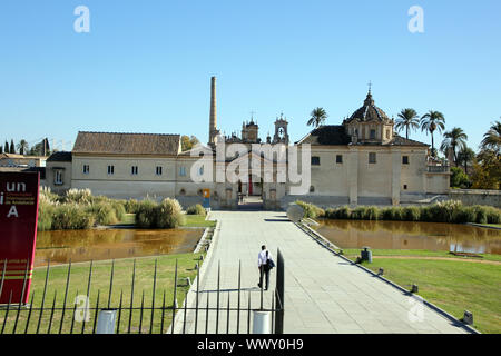 former Monastery of Santa María de las Cuevas - La Cartuja Stock Photo