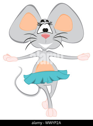 Dancing mouse Stock Photo