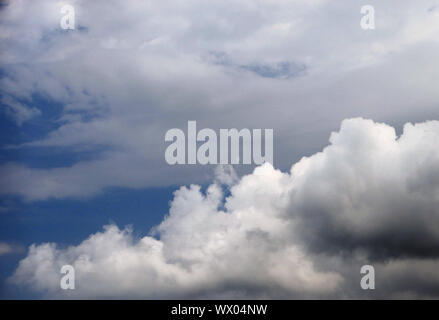 Dramatic rainy sky Stock Photo