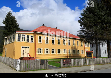 Russian Bishop's House, Sitka, Alaska, United States of America, North America Stock Photo