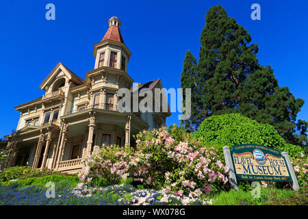 Flavel House Museum, Astoria, Oregon, United States of America, North America Stock Photo