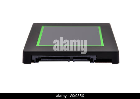 SSD disk on a white background Stock Photo