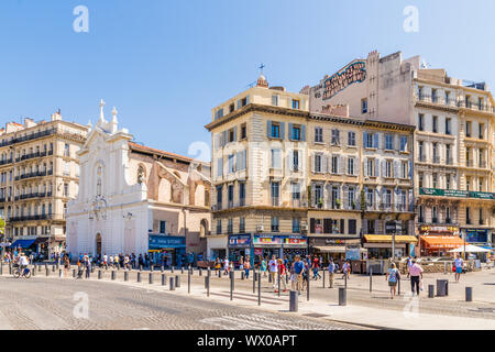 Marseille, Bouches du Rhone, Provence Alpes Cote d'Azur, French Riviera, France, Mediterranean, Europe Stock Photo