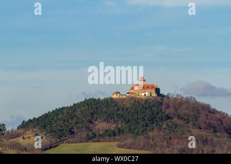 View of the Wachsenburg castle in Thuringia Stock Photo