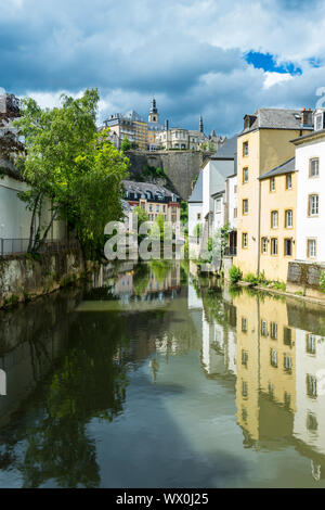 The old quarter of Luxembourg, UNESCO World Heritage Site, Luxembourg, Europe