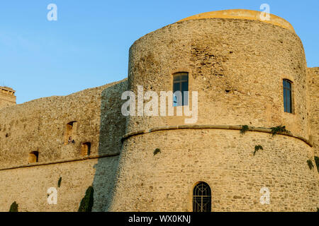 Ortona Italy city on the Adriatic sea with great port medieval castle and nice historic center Abruzzo region Stock Photo