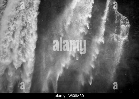 Fossa Waterfall, Streymoy Island, Faroe Islands, Denmark, Atlantic, Europe Stock Photo