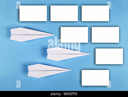 MINIMALISM. school schedule, empty stickers, designer's layout. top view. flat lay, time management Stock Photo