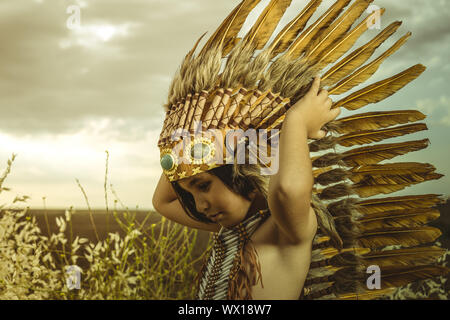 Native American children wearing traditional clothing at the Penn Cove ...