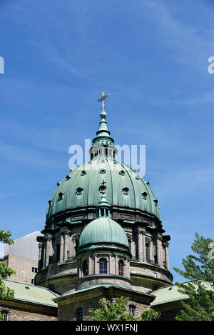 The dome of the Mary Queen of the World cathedral in Montreal, Quebec Stock Photo