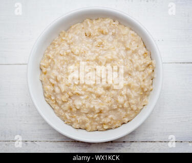 Oats porridge Stock Photo